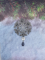 2024 Limited Edition Dragonfly/Purple Crystal SnowWonders® Snowflake Ornament, (SW6058limited2024) Scottish highlander Life Dragonfly - Shop Palmers