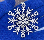 ASL I love you SnowWonders ® Snowflake Ornament, 6060 American Sign Language I love you Ornament - Shop Palmers