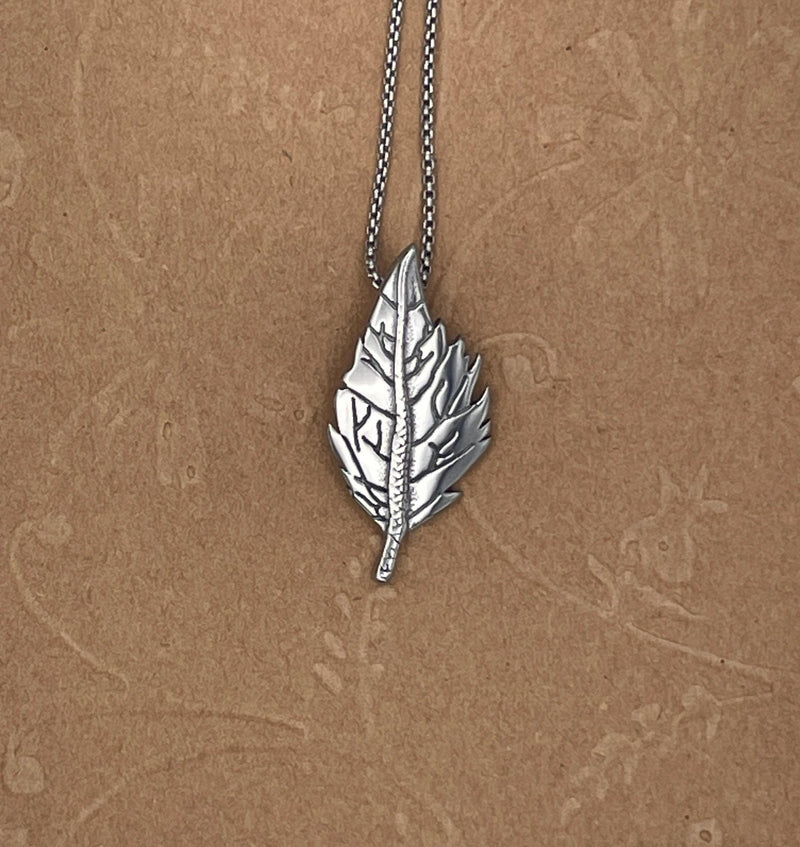 Celtic Leaf Necklace/Pendant (S392) - Shop Palmers