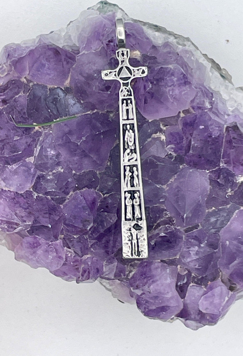 CELTIC Scottish Ruthwell Cross, s391, Scottish Celtic Cross, CELTIC CROSS, Scottish Jewelry, historical Scottish Cross - Shop Palmers