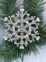 Frenchie SnowWonder® (SW6079) Snowflake Themed Ornament, Frenchie lovers, Dog lovers - Shop Palmers