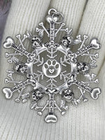 Frenchie SnowWonder® (SW6079) Snowflake Themed Ornament, Frenchie lovers, Dog lovers - Shop Palmers