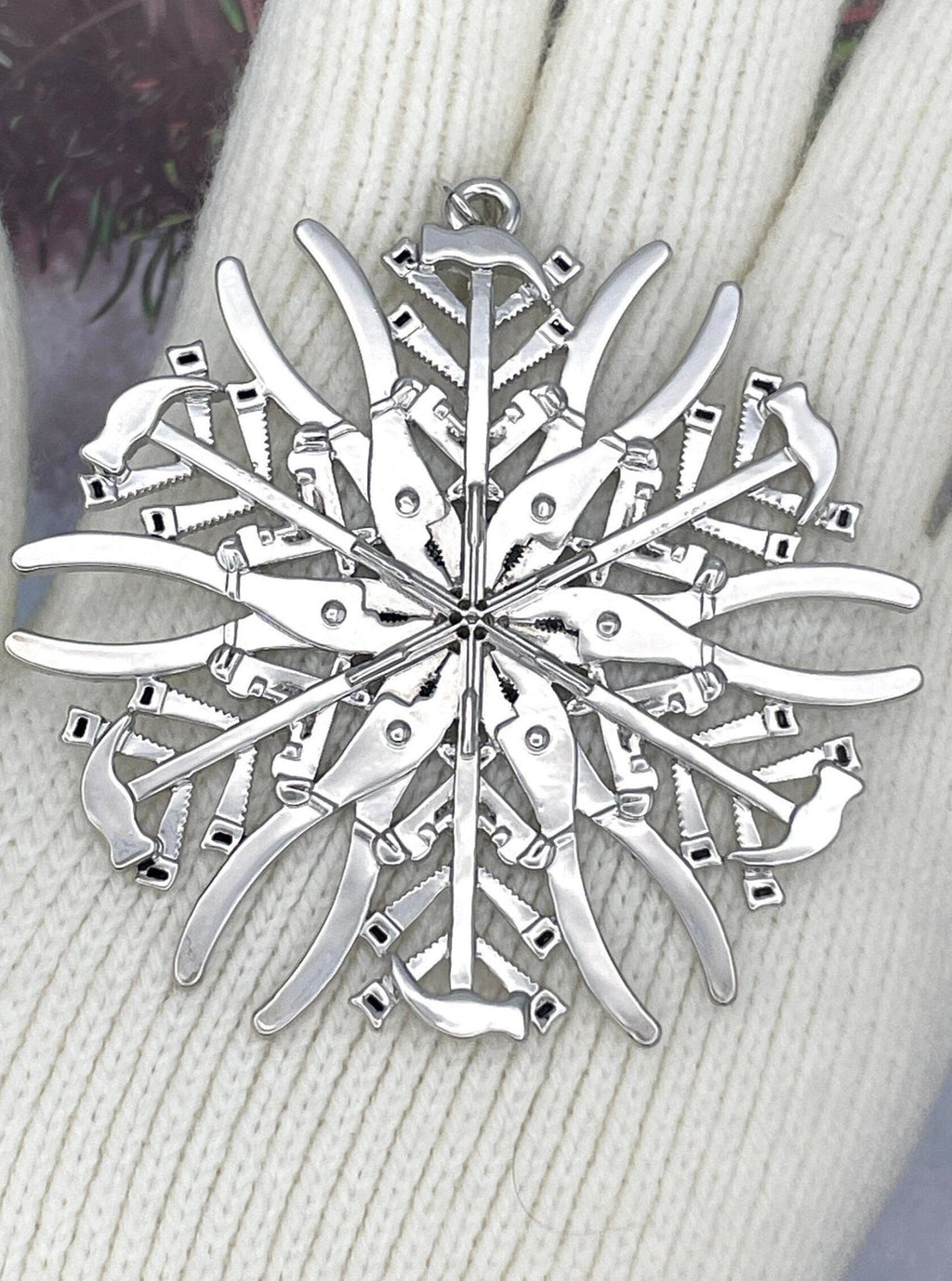 Handyman’s SnowWonders® Snowflake Ornament,(SW6074) - Shop Palmers