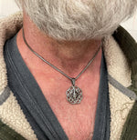 Celtic FATHER & SON knot Pendant (s398) Irish, Scottish, Welsh,