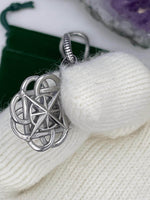 Celtic FATHER & SON knot Pendant (s398) Irish, Scottish, Welsh,