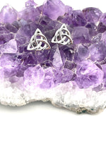 Trinity Knot POST Earring, (S396) Irish, Scottish, Welsh, Christian, and Celtic