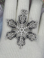 Saxophonist’s SnowWonders Snowflake Ornament, (SW6076) - Shop Palmers