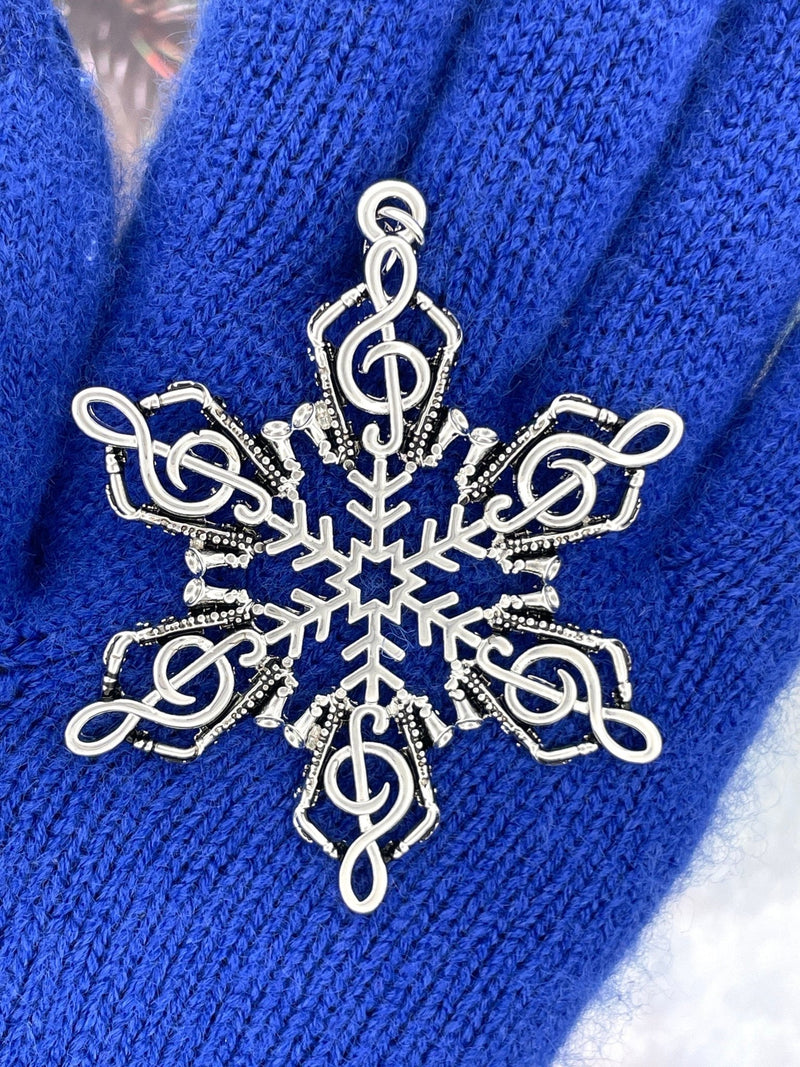 Saxophonist’s SnowWonders Snowflake Ornament, (SW6076) - Shop Palmers