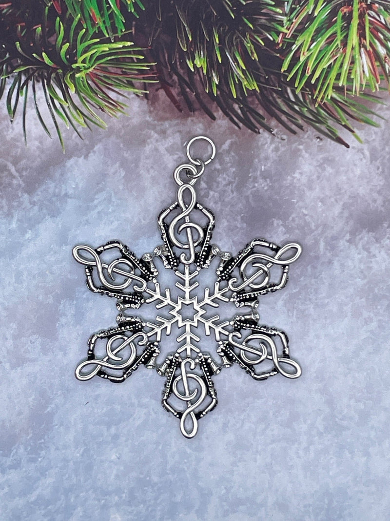 Saxophonist’s SnowWonders Snowflake Ornament, (SW6076) - Shop Palmers