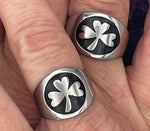 Stately Shamrock Ring, s389 - Shop Palmers