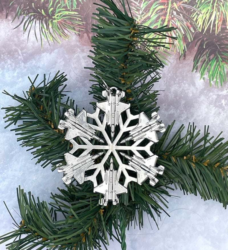 USAF F - 22 SnowWonders® Snowflake Ornament! (6073) - Shop Palmers