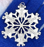 USAF F - 22 SnowWonders® Snowflake Ornament! (6073) - Shop Palmers